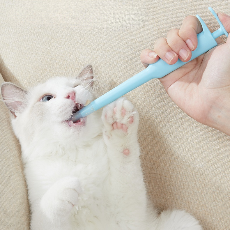 寵物喂藥器貓狗專用 犬貓藥丸餵食棒 可餵驅蟲藥片 三入裝