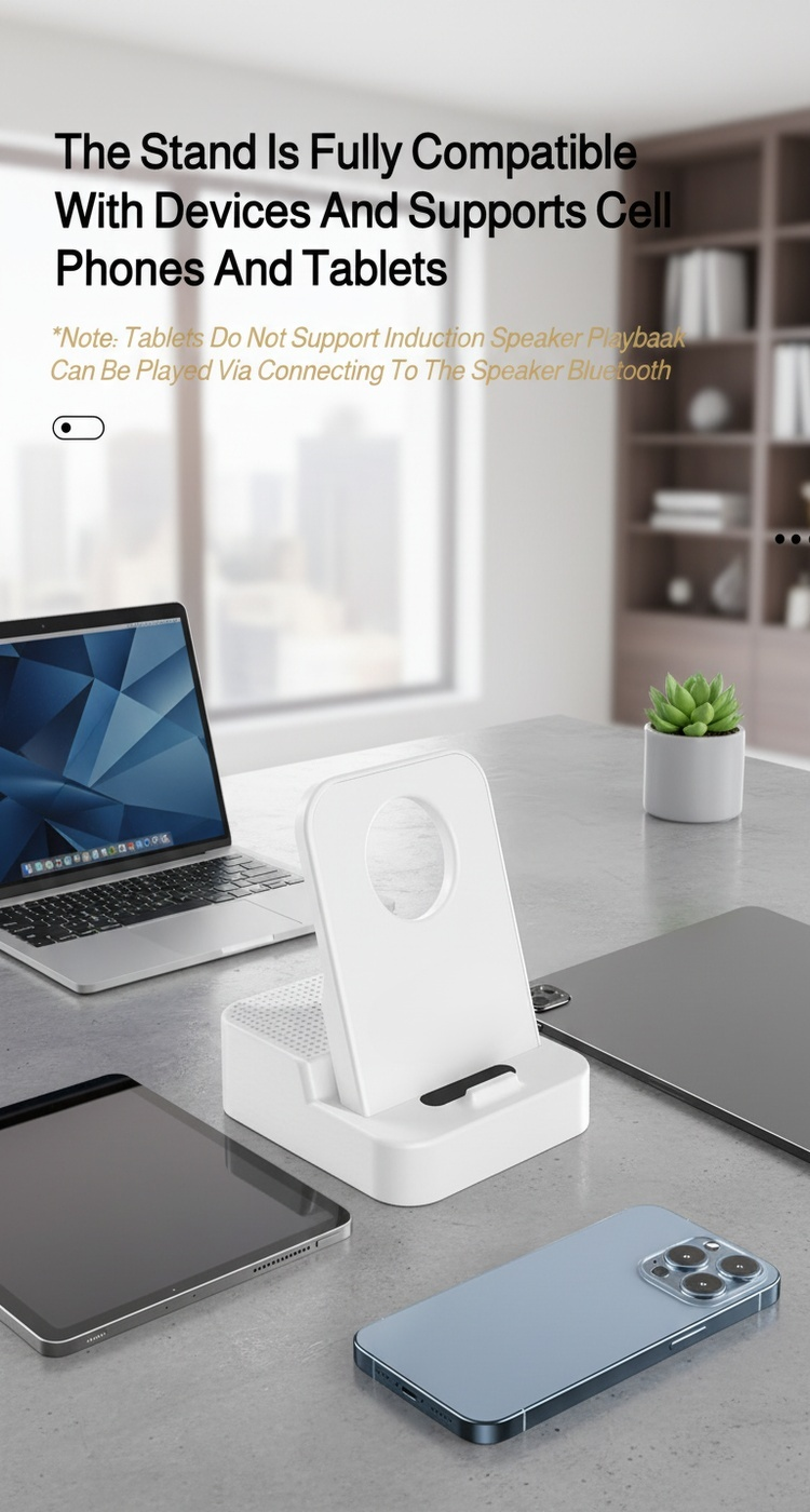 Multi-angle view of Wireless Sensor Bluetooth Speaker