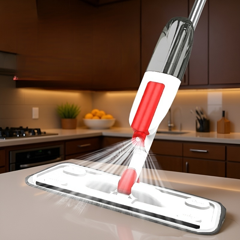 Mopa para hogar con sistema de spray integrado
