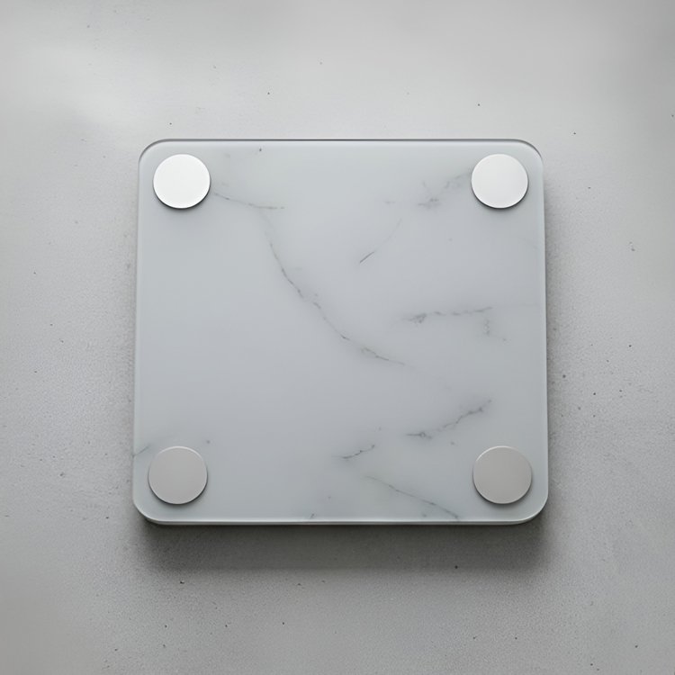 흰색 전자 저울