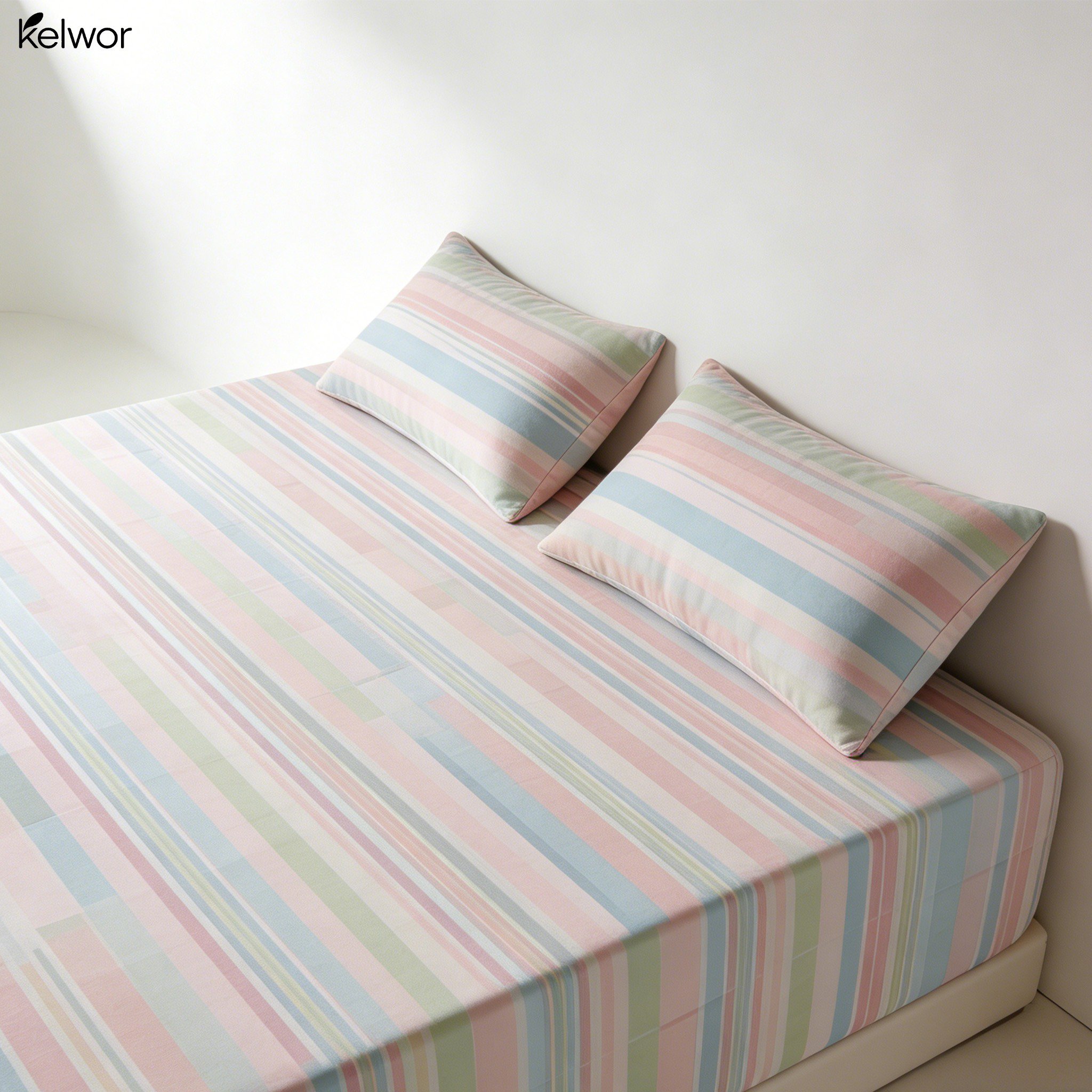 Prześcieradło z gumką wykonane z czystej bawełny, przyjazne dla skóry