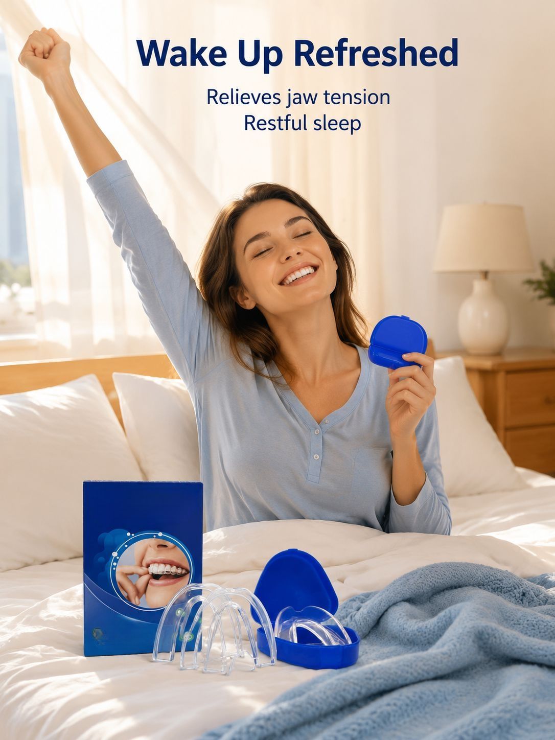 Comfortable mouth guard for sleeping