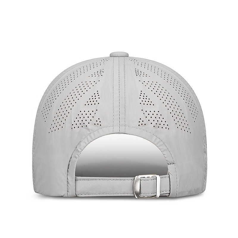 通気性と速乾性に優れたキャップ