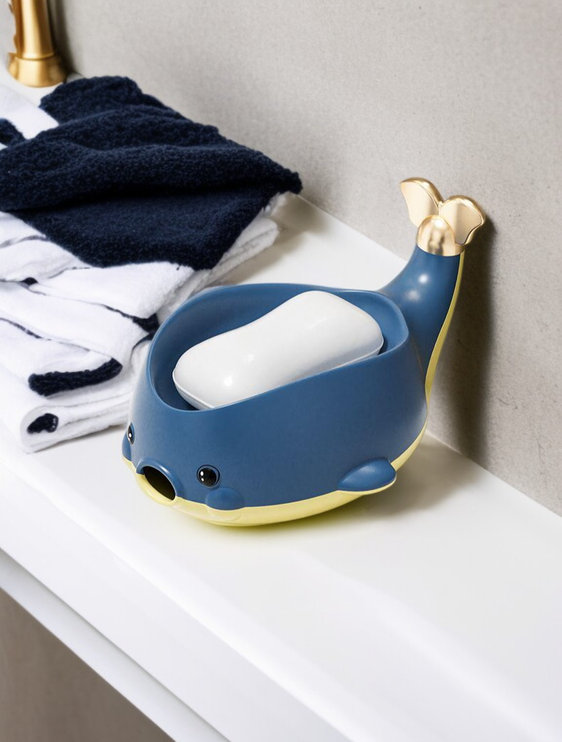 실용적인 고래 비누 보관함