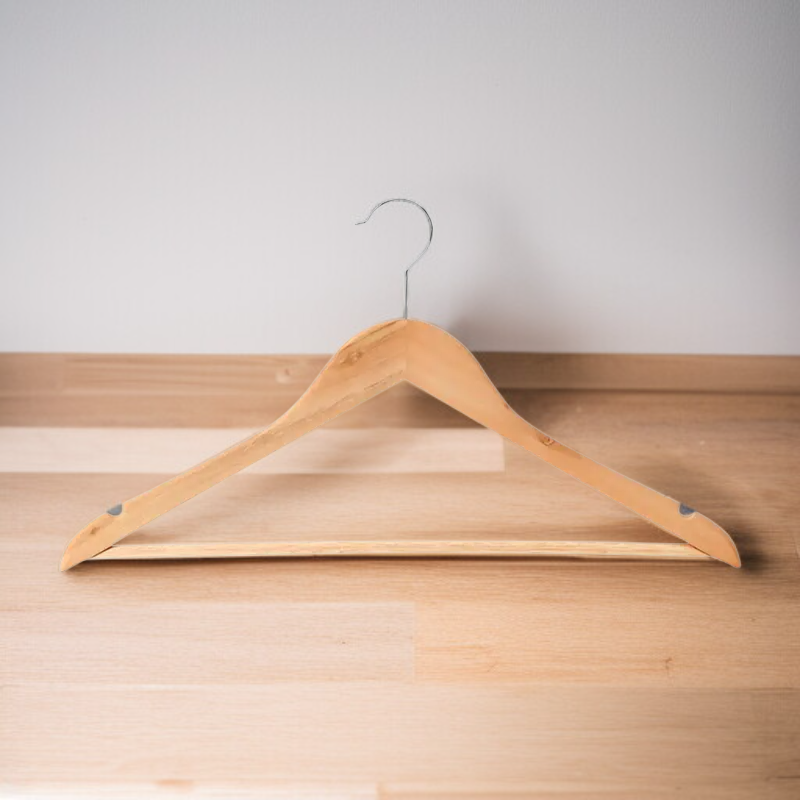 원목 옷걸이
