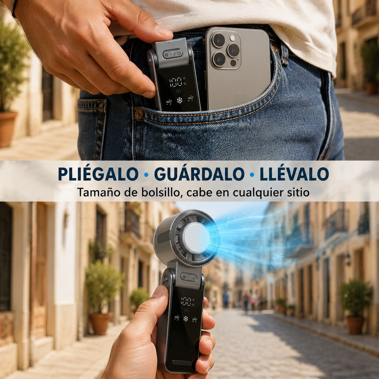  compresor de hielo, alta velocidad, nuevo modelo 2026 plegable y portátil