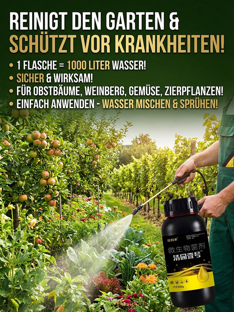 【Eine Flasche verdünnt mit Wasser auf 1000 Pfund】Pflanzen- und Obstbaumreinigungsmittel