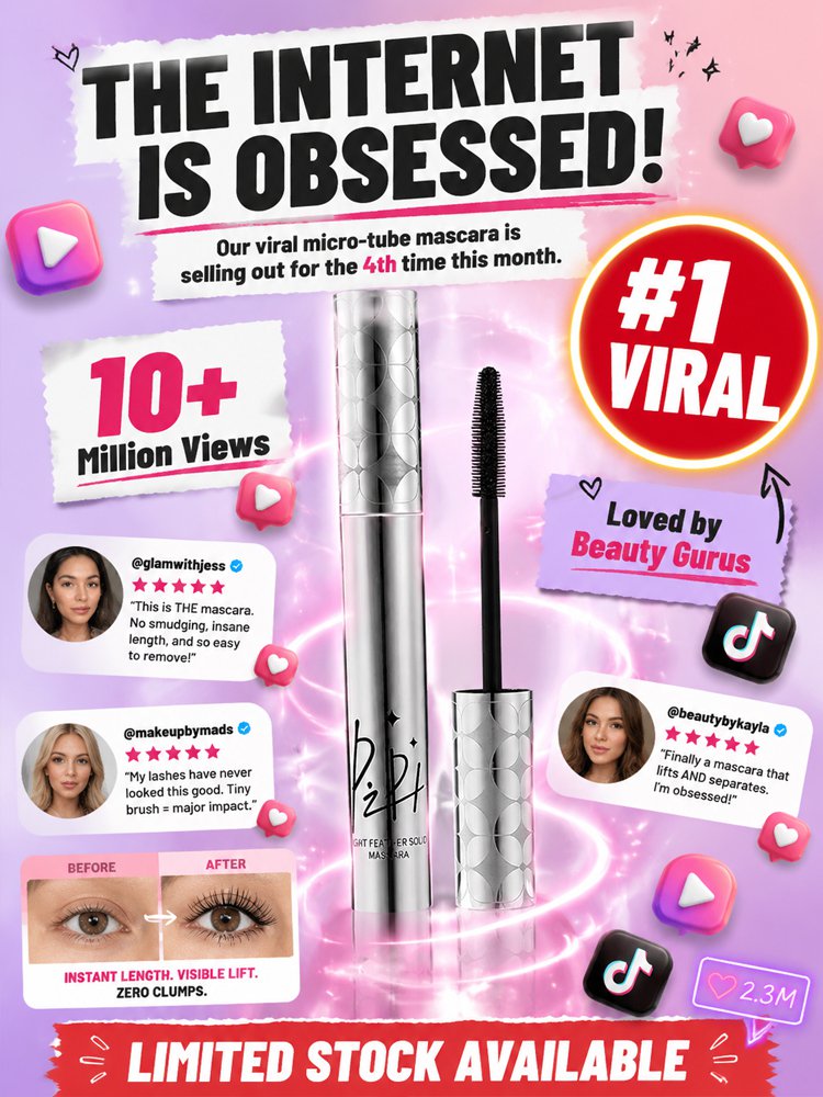 Hollywood-Grade Micro-Tube Lash Extension System | 24H Waterproof & Zero Clump