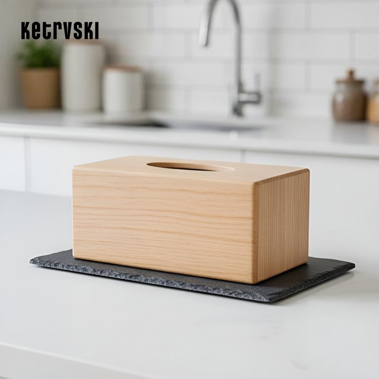 환경친화적 소재 티슈박스