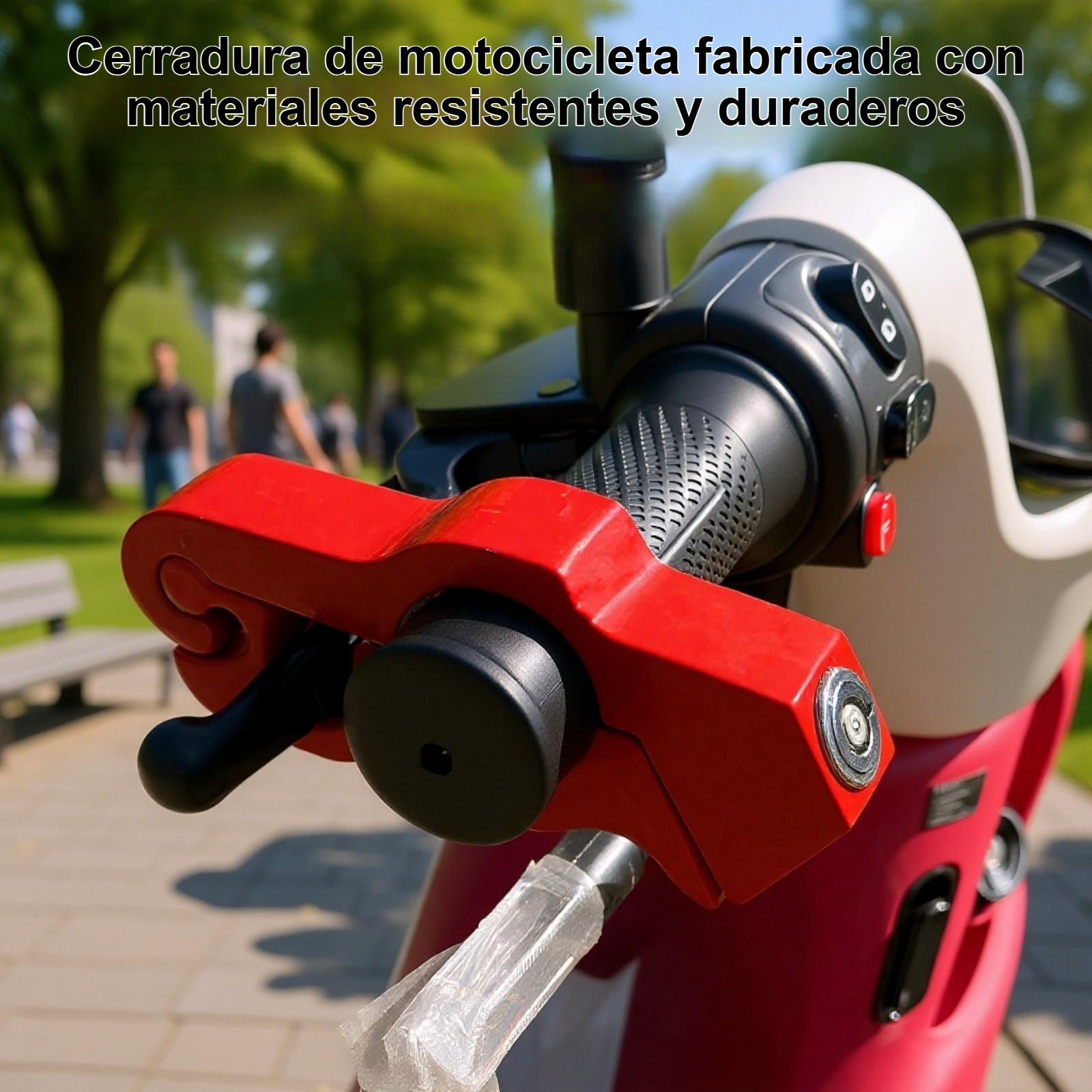 Cerradura de motocicleta