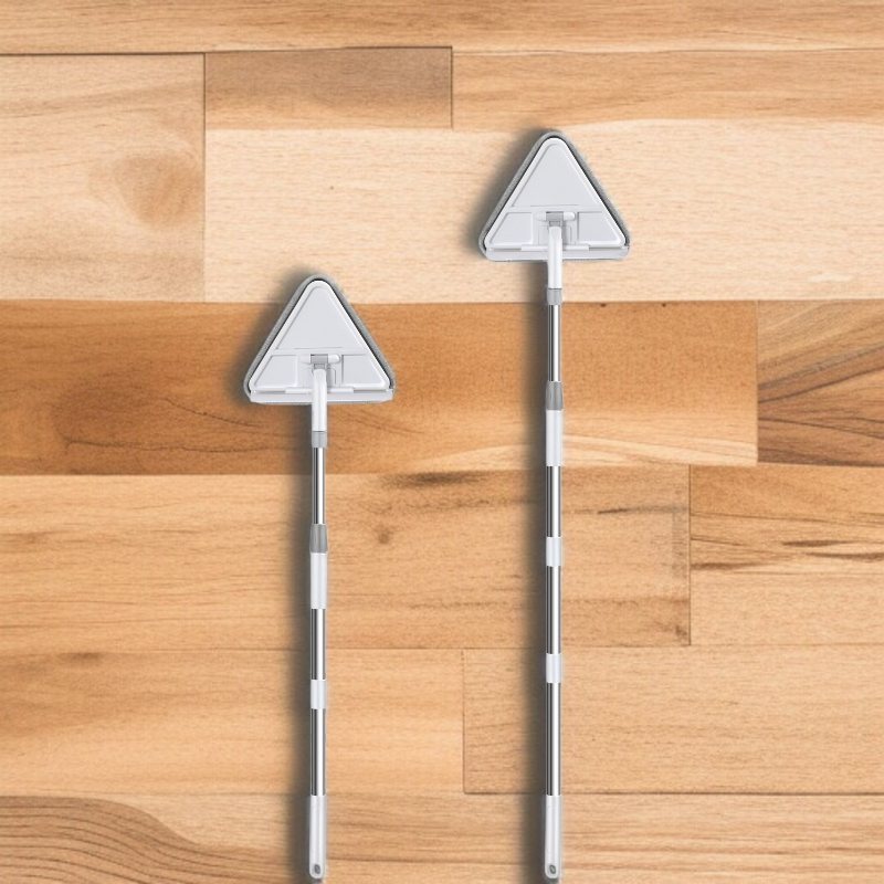 家庭用高層折りたたみ多機能三角モップ 伸縮調節可能なクリーン天井 窓拭きに最適