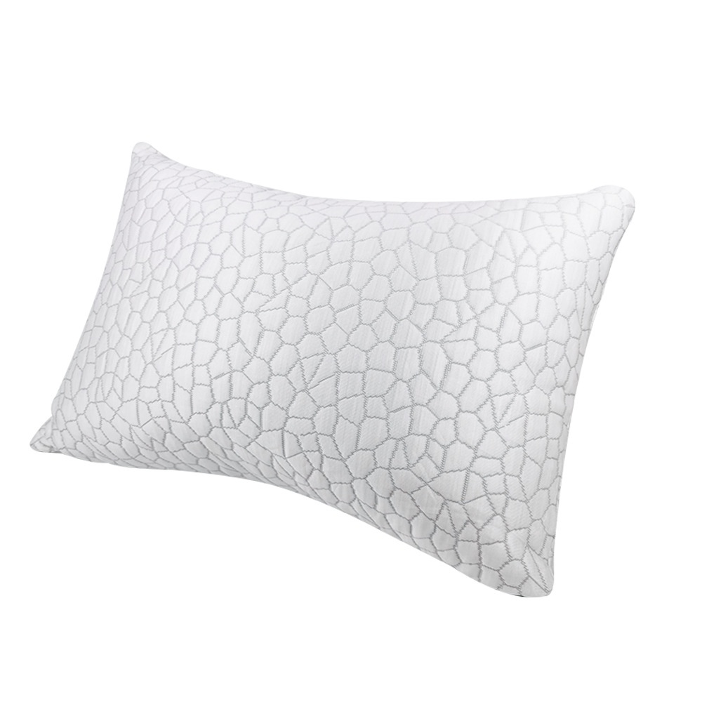 低反発記憶フォームネックピロー 通気性冷感竹繊維枕