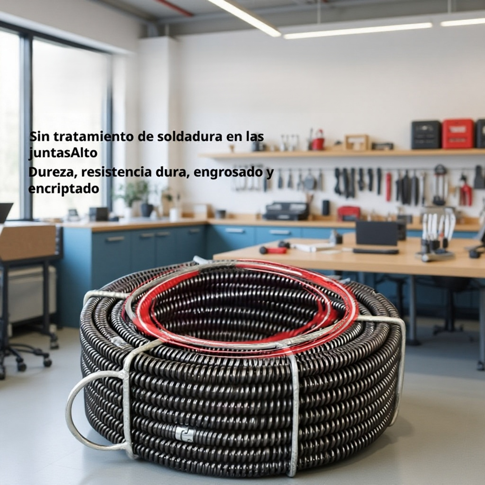 Desatascador de tuberías especial para alcantarillado