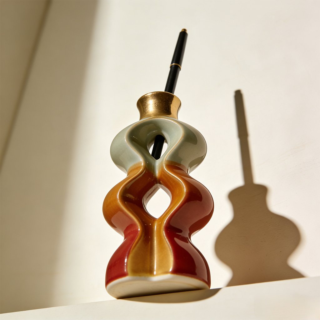 Adorno de mesa de arte moderno