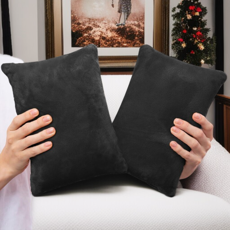 旅行迷你絨布枕頭