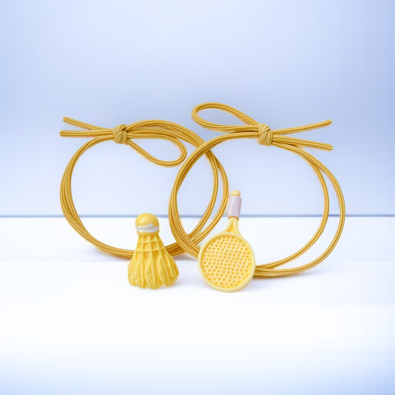 배드민턴 라켓 고무줄 머리끈