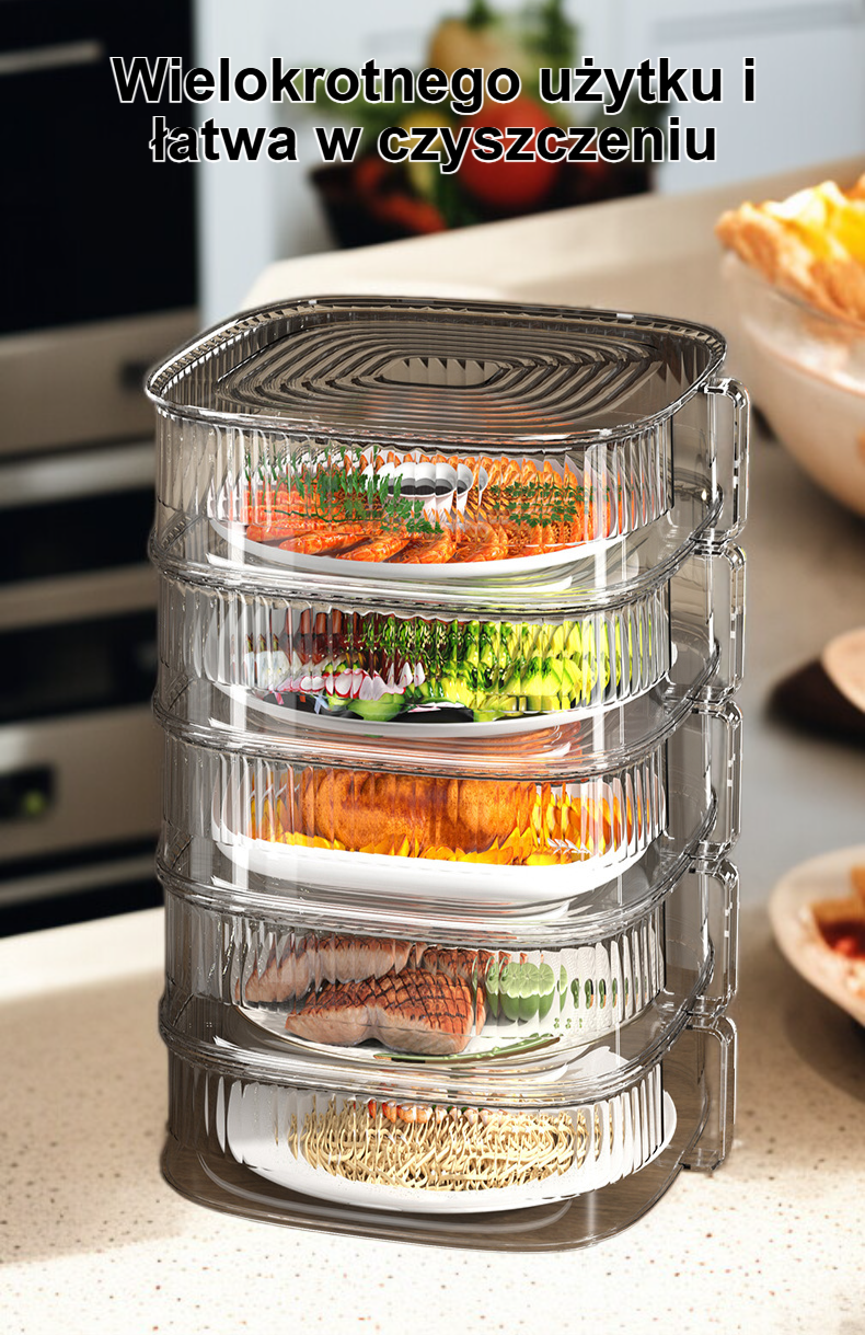 Przezroczysta osłonka na żywność – ekologiczna ochrona jedzenia