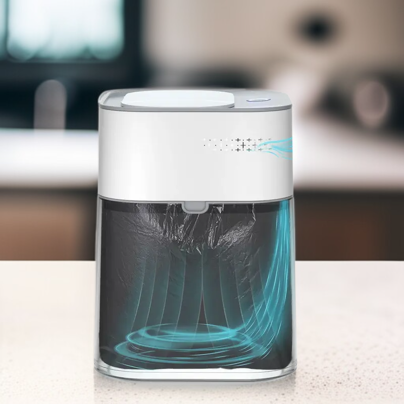 음식물분쇄기 스마트 전자 쓰레기통 주방 욕실용