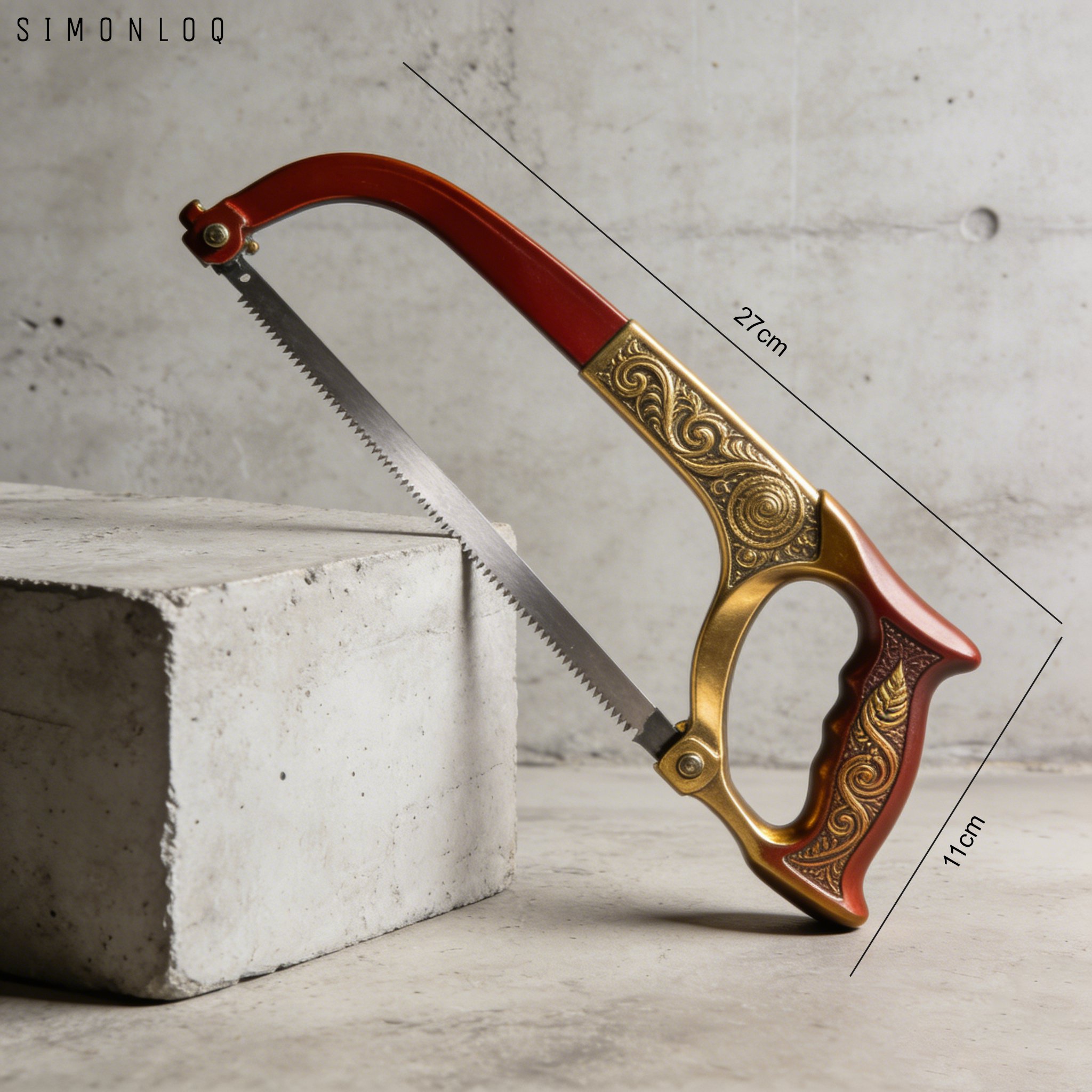  เลื่อยเหล็กโค้งแบบถือมือ 