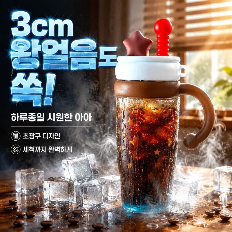 여름 여성용 대용량 물컵, 사무실에 적합
