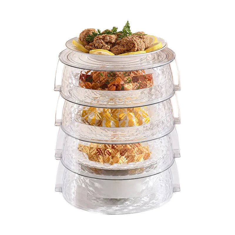 플라스틱 원형 4층 보존기