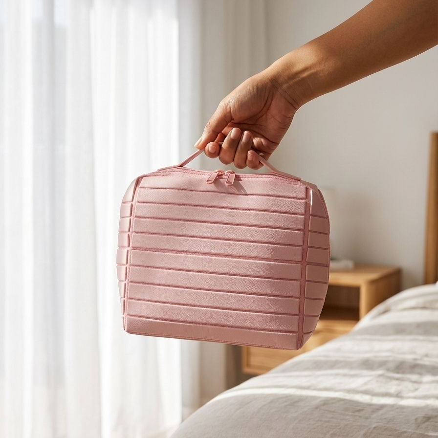 Robuste und stilvolle Kosmetiktasche für unterwegs