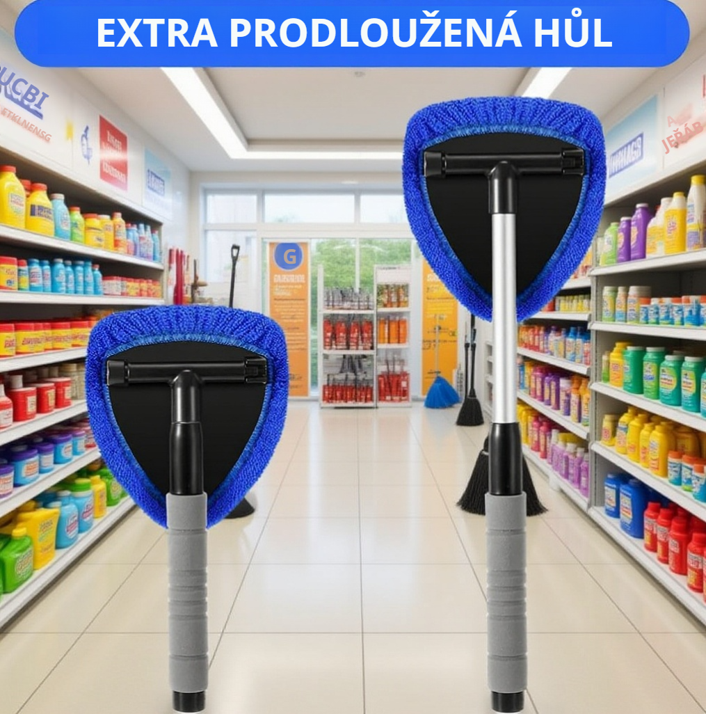 Teleskopická rukojeť odmrazovače