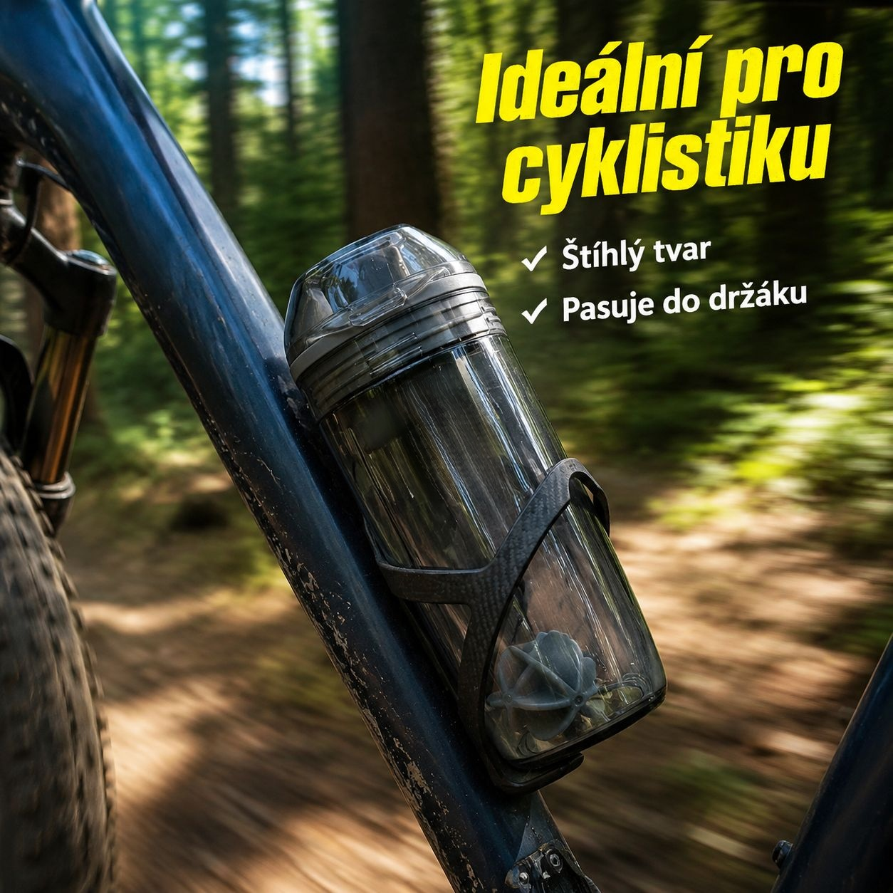 Cestovní mixovací šálek