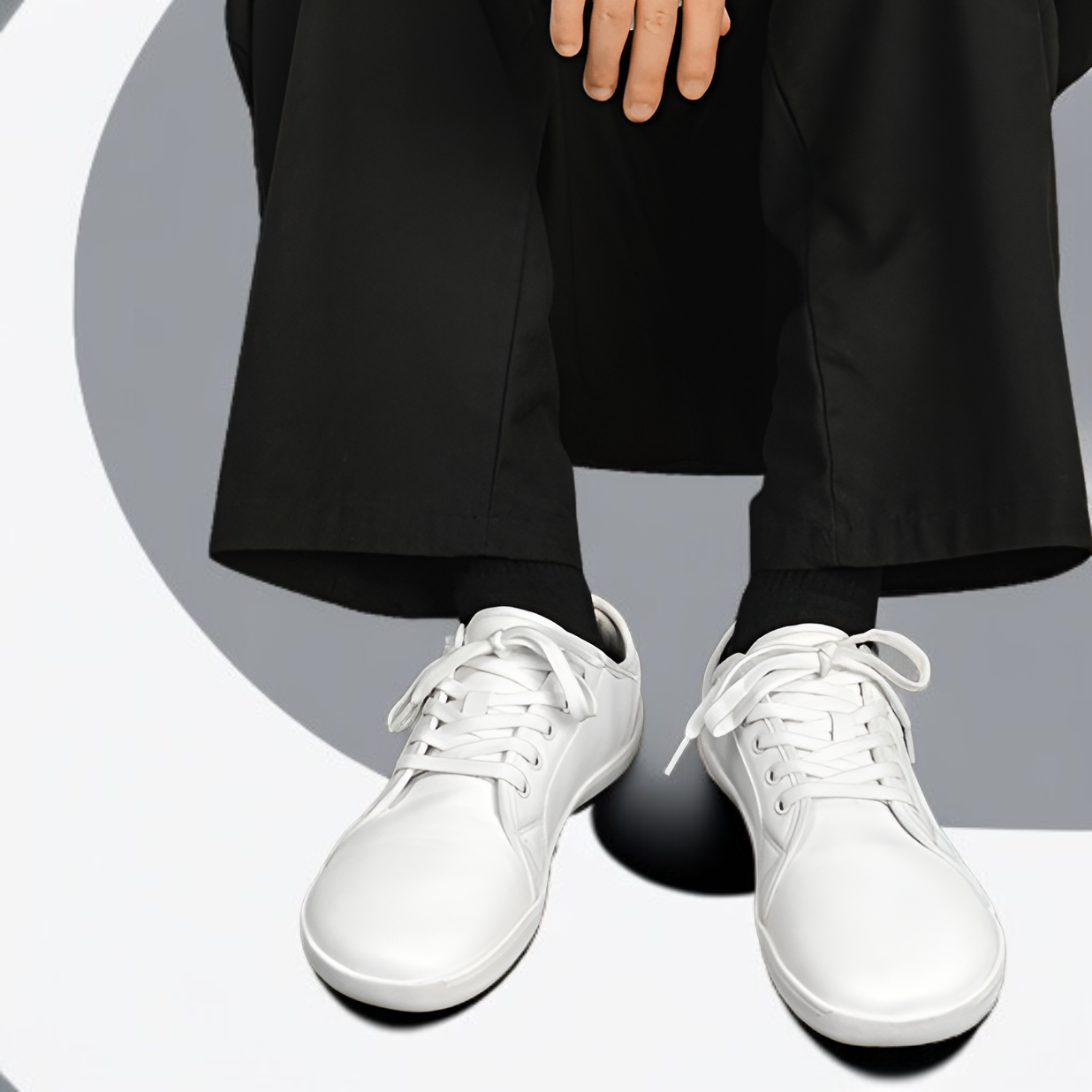 メンズ軽量ソフトソールカジュアルシューズ