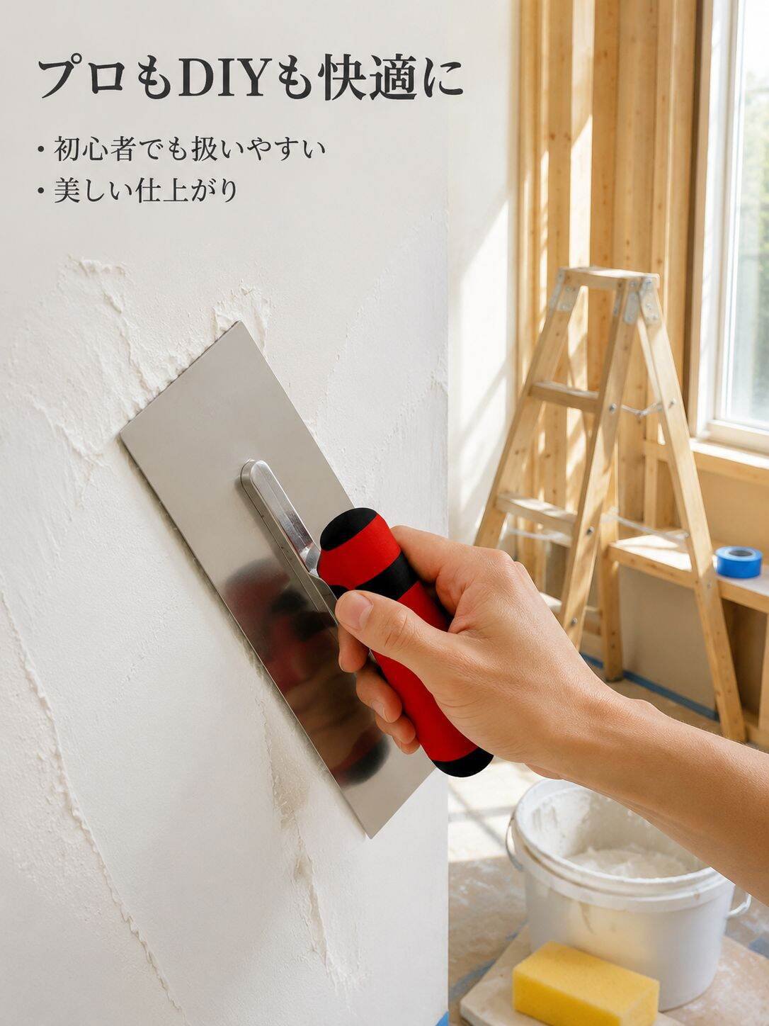ステンレス製左官コテ左官用ツール