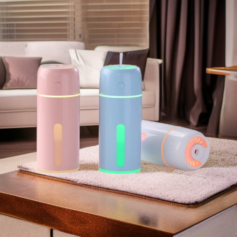 컬러풀 컵 가습기