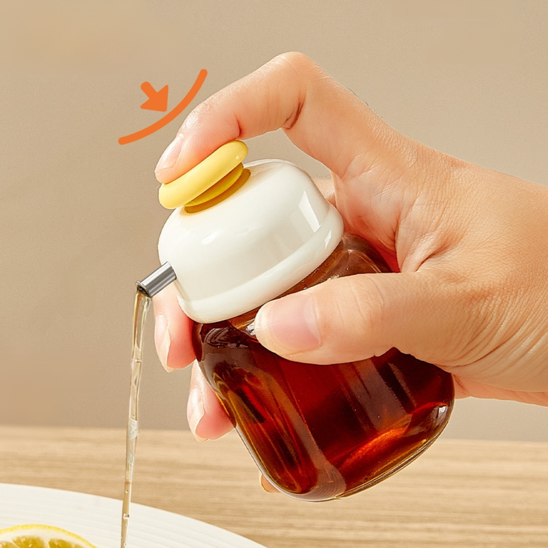 용량 조절식 압착형 오일병