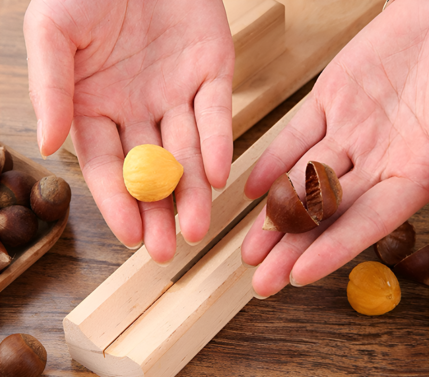 Kuchenny otwieracz do kasztanów