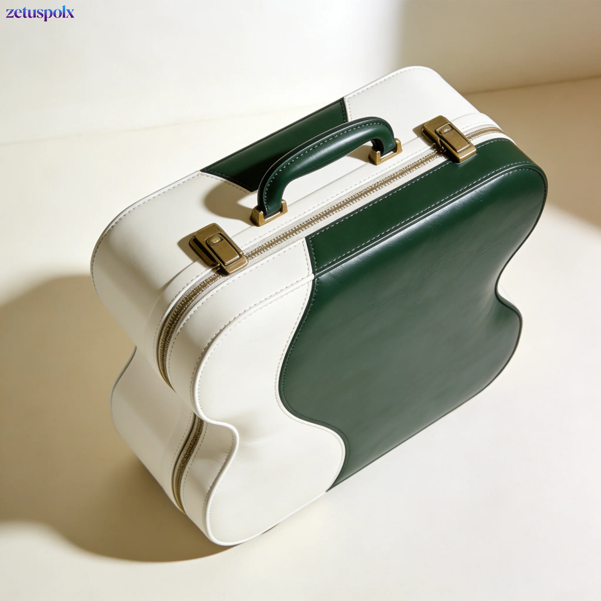 Retro travel trunk