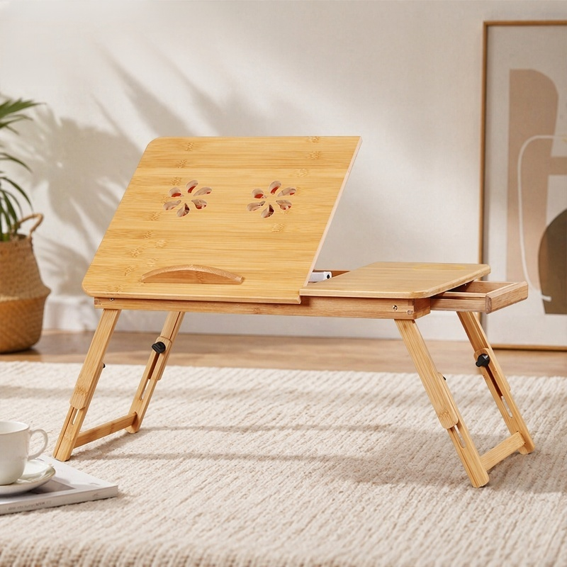 Table d'ordinateur portable pour lit vue d'ensemble