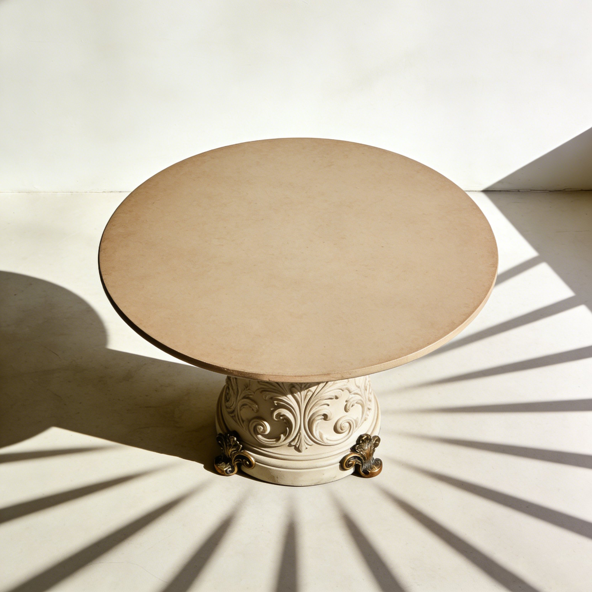 Table de salle à manger française élégante
