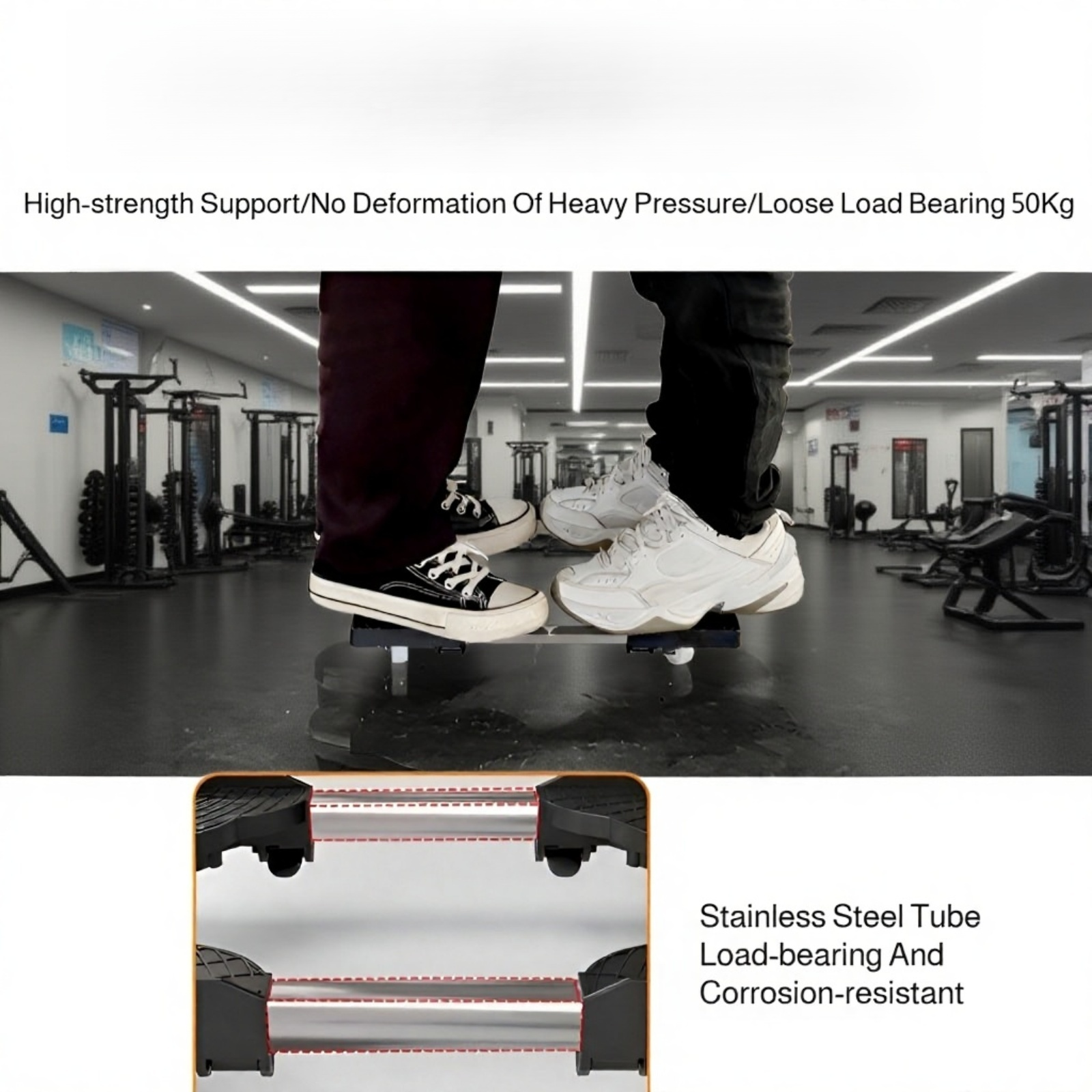 Square Plant Stand, Pot Holder Plate, Movable Plant Pot Stand with Casters, Adjustable Size, 360° Mo