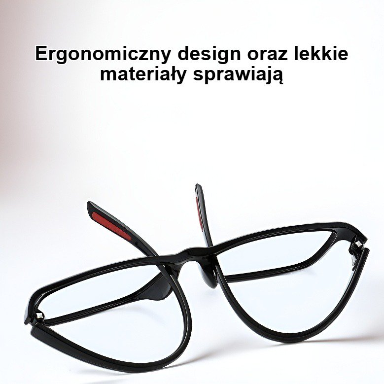 Okulary do czytania o wysokiej rozdzielczości z filtrem światła niebieskiego