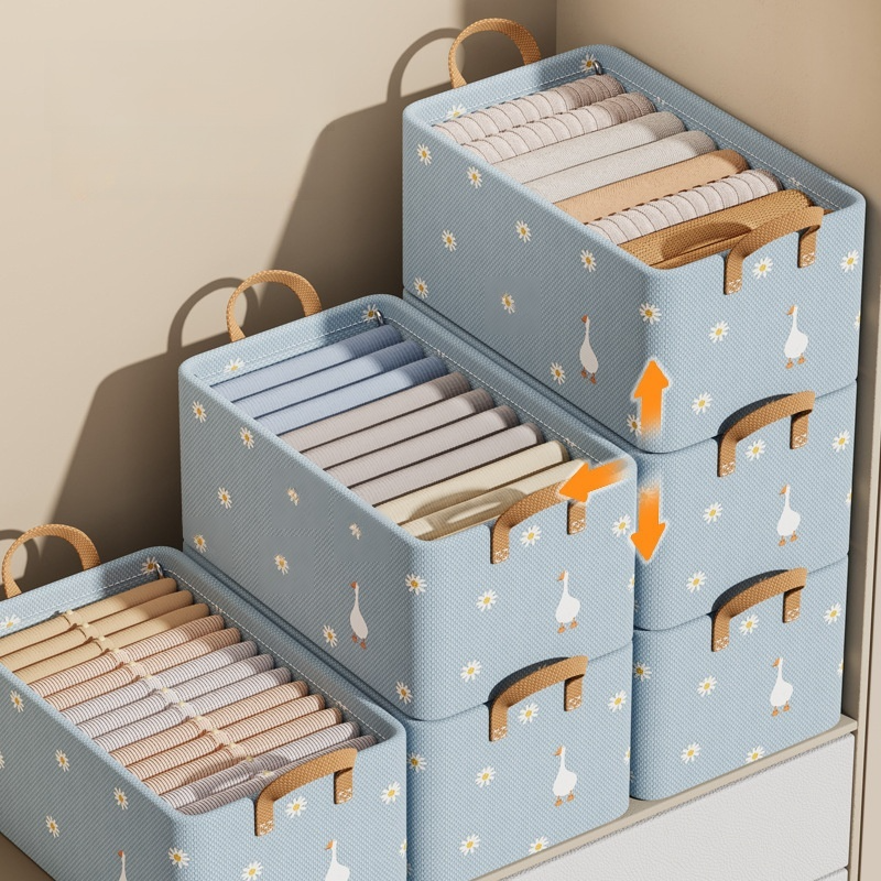 Foldable Clothing Storage Basket