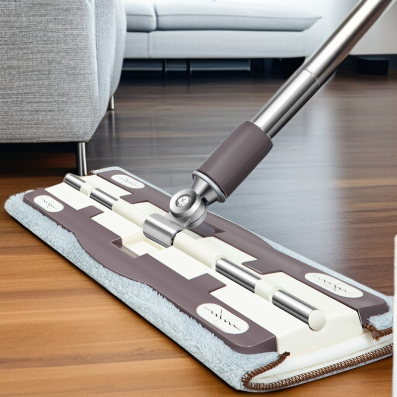 가정용 바닥걸레 집게걸레 원터치 슬래브 밀대 정전기 가정용 행주