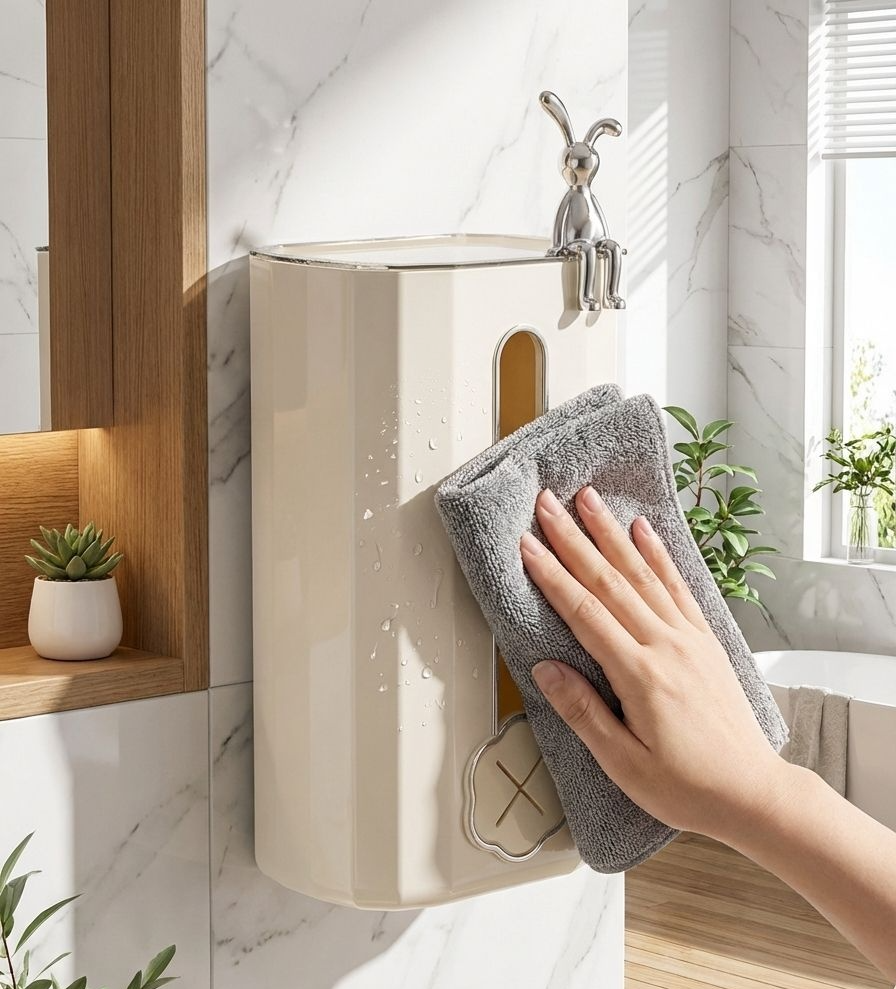 壁掛式抽紙盒適用於多種空間