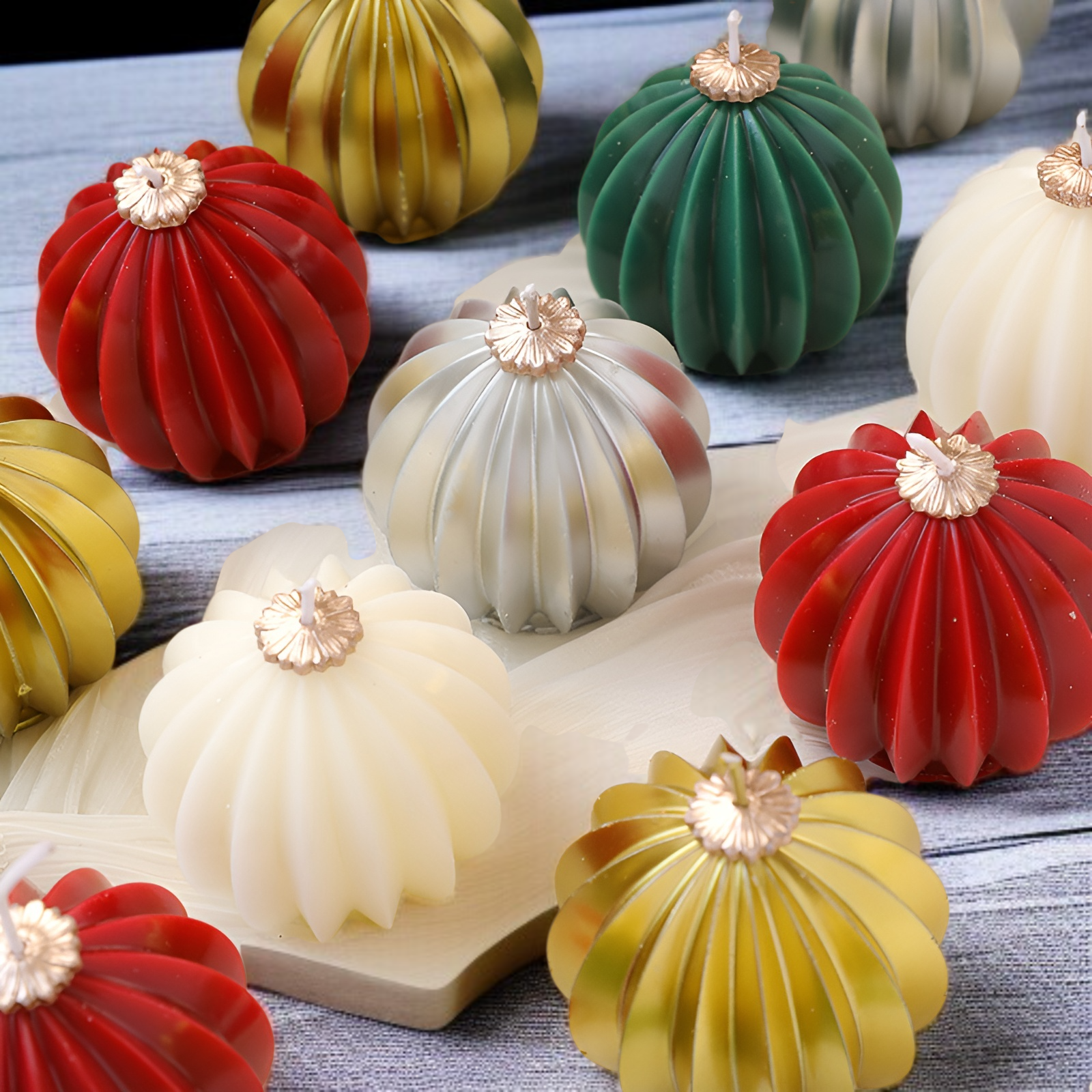 บรรยากาศบ้านรู้สึกเทียนหอมจีบลูก