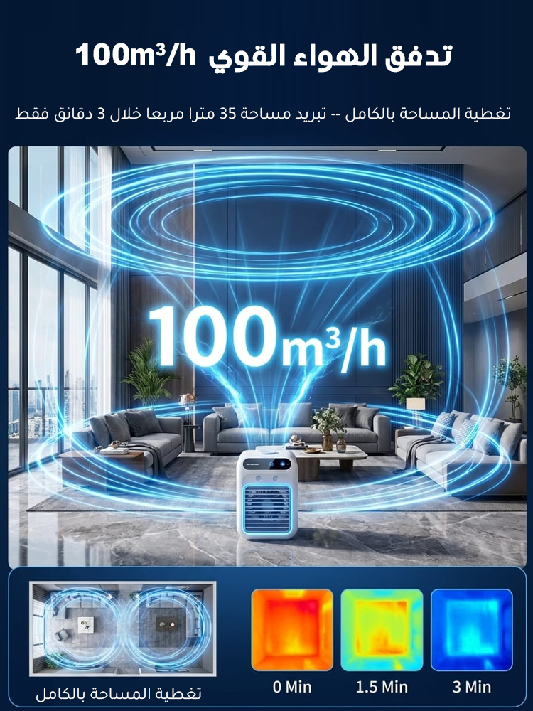 مروحة تكييف جديدة 