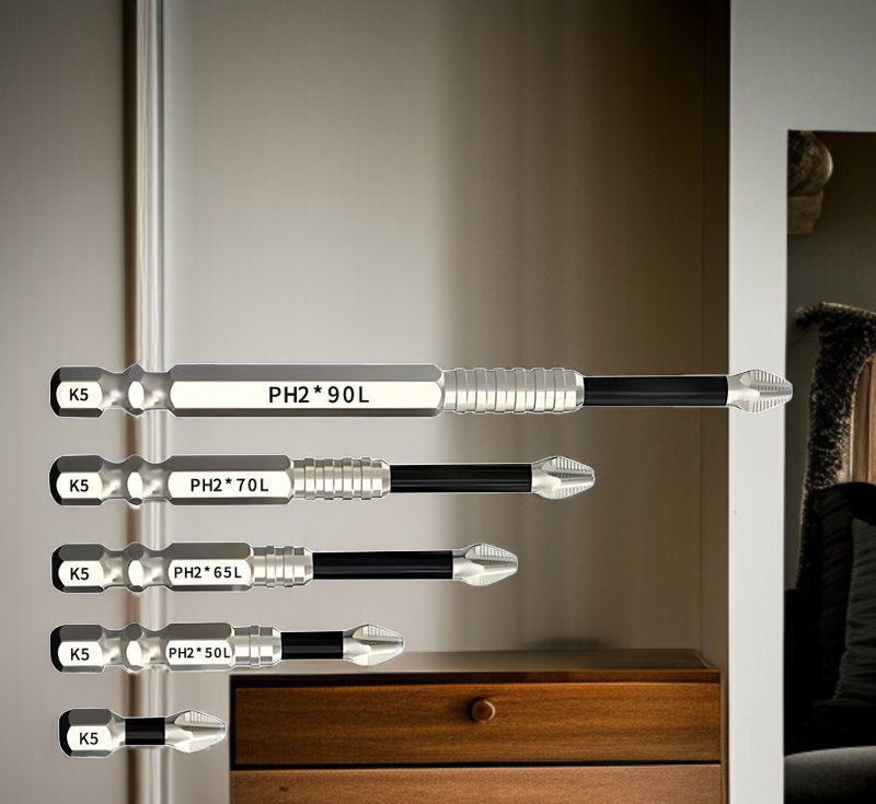 바람비트 고강도 십자비트 미끄럼방지 고경도 강자성드라이버비트