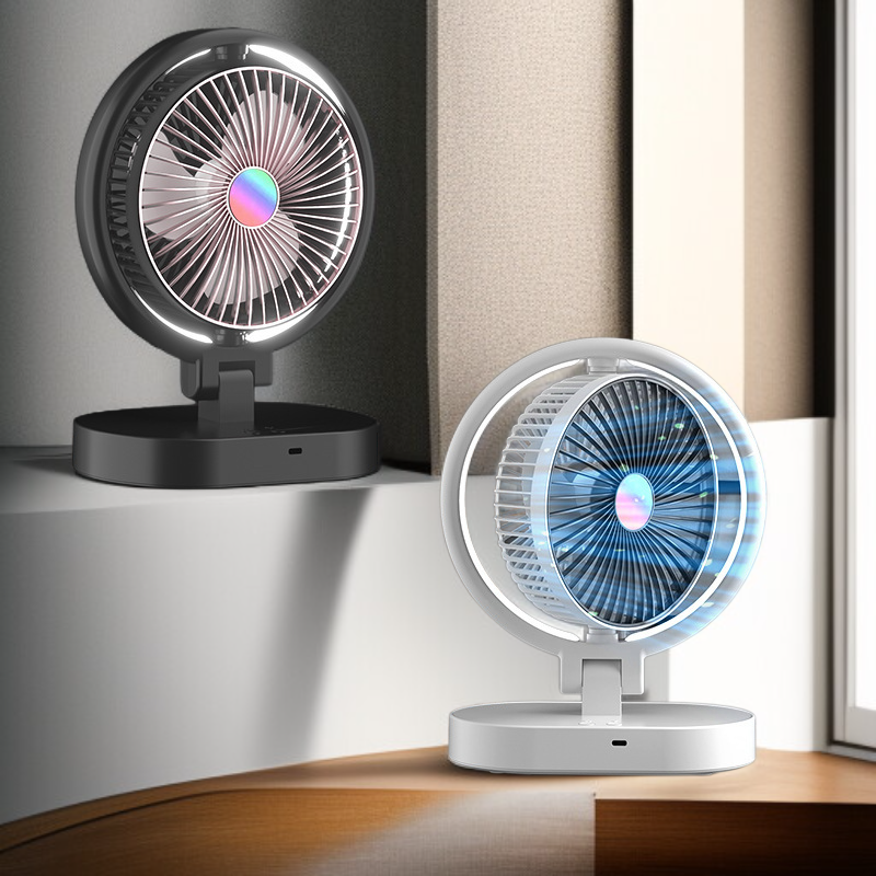 소형 휴대용 무음 탁상 선풍기, USB 충전 다기능 사무실 선풍기