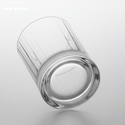 Chinese style glass cups for home use (10 pieces)