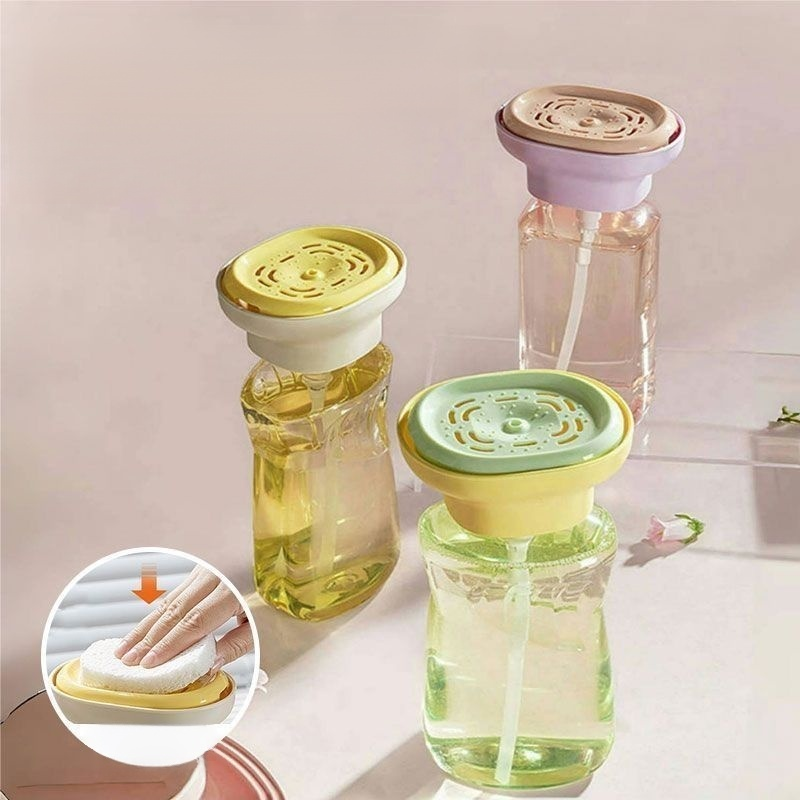 Spülmittelspender mit Druckmechanismus