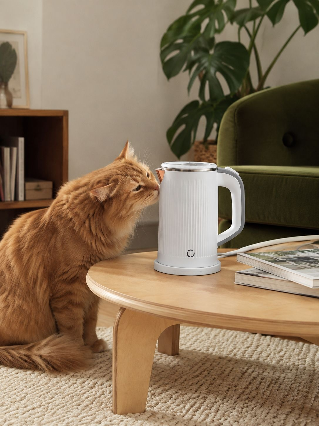 Reisketel voor thee, koffie en warme dranken onderweg