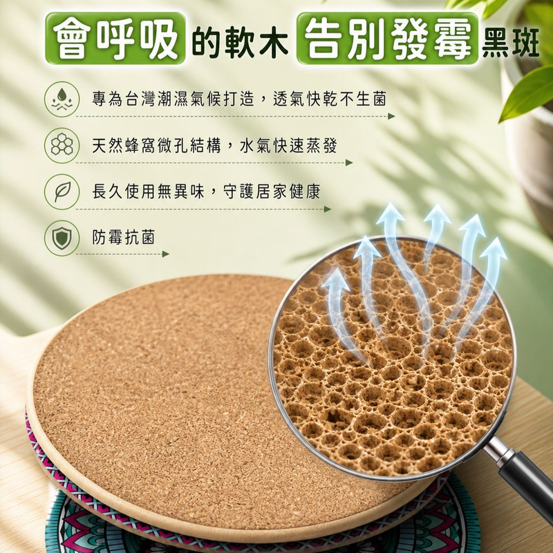 實用木質杯墊，創意木工藝品，適合家居裝飾