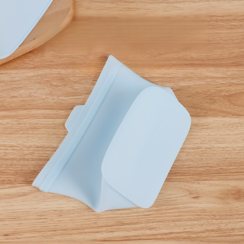 Household food grade silicone fresh-keeping bag